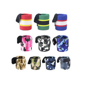 Muñequeras de estilo profesional, soporte ajustable, tela suave, ideales para sesiones de entrenamiento y necesidades de fitness. - Product Image 5