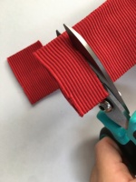 Ciseaux industriels en Kevlar F-510SH, dentelés, polis, en acier inoxydable 420J2, coupe-câbles optiques, coupe-câbles à fibres, pour électriciens, vert