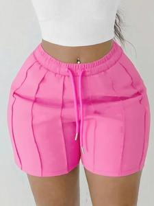 Shorts Deportivos y de Ocio para Mujer al por Mayor, Shorts Transpirables y Cómodos con Cintura Elástica y Cordón Ajustable - Product Image 3