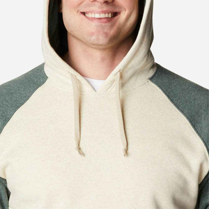Sweat-shirt à capuche en polaire pour homme, manches raglan, col rond doublé, vêtements d'hiver - Product Image 4