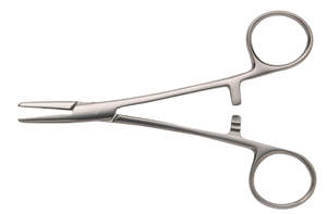 Porte-aiguille Wright Derf de qualité médicale |   Instrument de maintien d'aiguilles microchirurgicales en acier inoxydable OEM - Product Image 5
