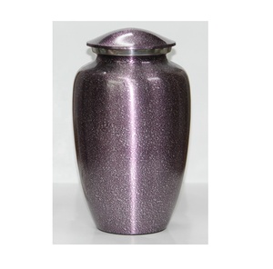 โกศบรรจุอัฐิสำหรับผู้ใหญ่ สไตล์อเมริกัน สีม่วงประกาย เนื้อเรียบ จาก ZHE - Product Image 4