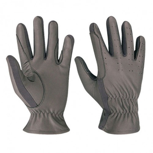 Best Selling Winter Outdoor Horse Riding Gloves UV Protection Full <b>Finger</b> Leather Unisex Adult Custom Design OEM Supplier - Product Image 5