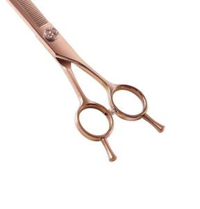 Professional Stainless Steel <b>Dog</b> & Cat Grooming <b>Scissors</b> Curved Thinning <b>Scissor</b> - Product Image 5