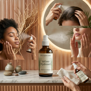 Fournisseur leader d'hydrolat de vétiver, eau florale, fabrication de marque originale OBM - Product Image 5