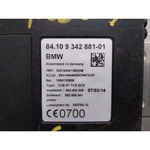 กล่อง ECU และโมดูลคอมพิวเตอร์มือสอง ซีรีส์ 4 รุ่น 9342881 - Product Image 5