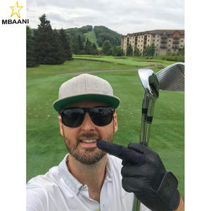 Gant de golf pour homme en cuir Cabretta noir, gants de golf uniques - Product Image 6