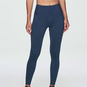 Legging de yoga pour femme en spandex/polyester, design personnalisable, séchage rapide et respirant, prix bas - Product Image 1