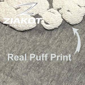 Sudadera con capucha para hombre, de algodón grueso, 100% sin desgarros, estilo streetwear, gris y negro, con estampado en relieve, sudaderas con capucha Teares - Product Image 5