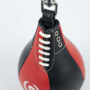 Ballon de vitesse de boxe en cuir avec hauteur réglable pour l'entraînement, la pratique du punching et la remise en forme en salle de sport - Conception durable - Product Image 4
