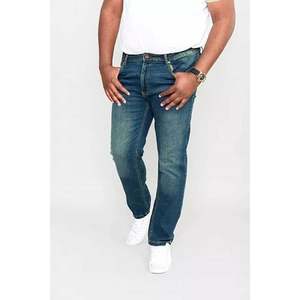 Nouvelle Arrivée Jean Homme Grande Taille Taille Haute Coupe Slim Tissu Adouci Écologique Respirant Denim Design Personnalisé - Product Image 2