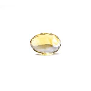 Natural Citrine Loose Gemstone 4.75 Carat Oval Cabochon for Fine Jewelry - Product Image 2