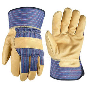 Guantes de trabajo de cuero ligeros Guantes de trabajo de material duradero Precio al por mayor Guantes DE TRABAJO - Product Image 1