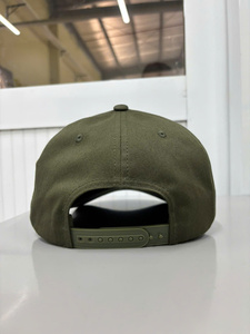 Gorra de Béisbol Personalizada de 5 Paneles, de Algodón Oliva, Precurvada, con Cuerda, Estilo Casual, Hip Hop, Urbano, para Adultos, Hecha en Vietnam - Product Image 4