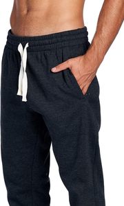 Pantalones Deportivos Gris Oscuro para Hombre, Cintura Elástica con Cordón, Casuales, de Algodón Medio, con Bolsillos Laterales, para Otoño - Product Image 3