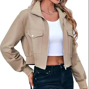 Chaquetas de invierno para mujer de alta calidad, ligeras, con cierre, ecológicas - Product Image 1