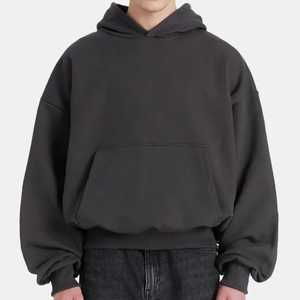 Sweat à capuche pour homme de qualité supérieure en coton 350 GSM, tendance, personnalisé avec votre propre logo, idéal pour les vacances d'hiver - Product Image 2