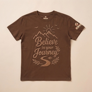 T-shirt imprimé pour femme en coton premium, manches courtes, col rond, vêtement décontracté et tendance, confortable et respirant pour le quotidien - Product Image 2