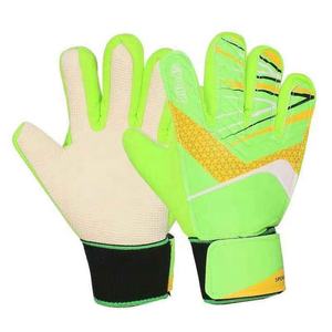 Gants de gardien de but de Football de sport de haute qualité gants en cuir de Protection des doigts d'entraînement professionnel du Pakistan - Product Image 5