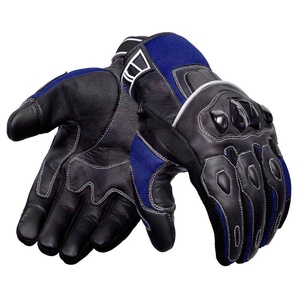 Proveedor directo de fábrica Guantes de carreras de motos con nudillos con diseño de logotipo personalizado Seguridad protegida para uso deportivo - Product Image 1