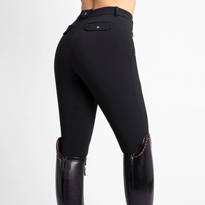 High Quality 4-way Stretch Horse Riding Breeches <b>Leggings</b> Tights <b>Equestrian</b> Wear Pants on Technical Fabric with Soft Feel - Product Image 5