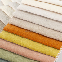Tissu de canapé en velours 100% polyester écologique Tenghui, nouvelle texture, amélioration de l'habitat, tissu d'ameublement pour filles