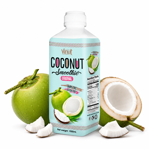 Lait de coco premium 1L Original |   Boisson naturelle à base de noix de coco en bouteille en plastique |   Sans sucre ajouté |   OEM/ODM Vietnam - Product Image 1