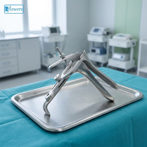 เครื่องมือผ่าตัดทางนรีเวชแบบแมนนวล Pederson Vaginal Speculum ได้รับการรับรองมาตรฐาน CE ระดับ Class I สามารถสร้างโลโก้ของคุณเองได้ - Product Image 2