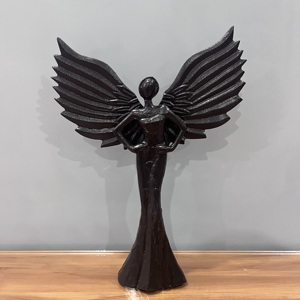 Sculptures de fées modernes en aluminium pour la décoration de table, idéales pour les anniversaires et les mariages - Product Image 2