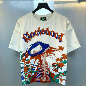 Camiseta personalizada para hombre con serigrafía de alta calidad y logotipo personalizado, con camiseta para hombre con material de alta calidad. - Product Image 3