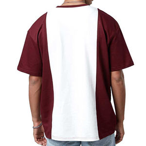T-shirt décontracté surdimensionné pour homme, col rond, en coton de haute qualité, respirant, avec logo imprimé sur le devant, design personnalisé, style VIBE, respectueux de l'environnement - Product Image 2