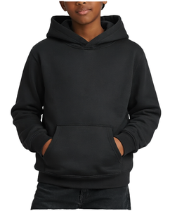 Men's Black Hooded Sweatshirt 100% Cotton Fleece Casual Regular Fit Solid Color Pocket Design Autumn Wear - Product Image 3