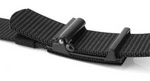 Cinturón Casual de Color Sólido con Hebilla de Cierre Automático, Rectangular, de Plástico, Moldeado en una Sola Pieza, Duradero, Negro, Verde Oliva, Marrón - Product Image 6