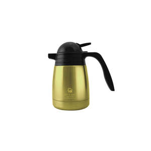 Gold PVD Coated Triply <b>Vacuum</b> Insulated Stainless Steel <b>Jug</b> Flagon Style Tumbler - Product Image 4