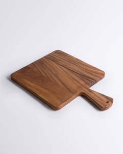 Tabla de cortar de madera reutilizable y duradera, recién llegada, rectangular gruesa, apta para lavavajillas, con mango de madera - Product Image 5