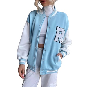 แจ็คเก็ตวาร์ซิตี้คุณภาพสูงสำหรับผู้หญิง ผลิตตามสั่ง พิมพ์ลายได้ กันน้ำ ระบายอากาศได้ดี ผ้าฝ้าย 100% - Product Image 6