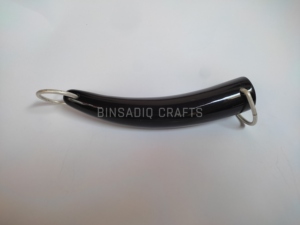 BINSADIQ CRAFTS Asas para Bolsos de Cuerno de Búfalo, Plateadas con Níquel, Acabado Negro Pulido, Modernas, 100% Ecológicas, para Bolsos de Mujer, DIY - Product Image 6