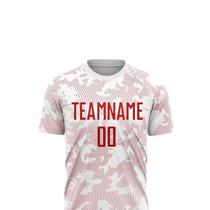 Maillot de football professionnel à tissage uni, personnalisé par sublimation, col en V, anti-transpiration, uniforme d'équipe - Product Image 4