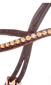 Bridons pour chevaux en cuir pleine fleur de qualité supérieure avec clous, fabricant d'équipements équestres en gros de Divine International - Product Image 6