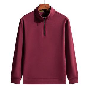 Sudadera de Forro Polar con Cierre para Hombre, de Alta Calidad, para Invierno, con Bordado 3D Personalizado en la Manga, Cuello Alto Impermeable - Product Image 6