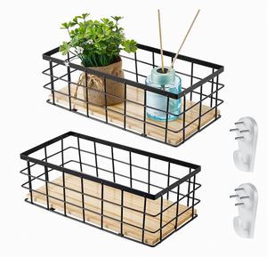 Cestas Metálicas de Almacenamiento para Frutas y Verduras, Diseño Moderno, Color Blanco, Hechas a Mano - Product Image 6
