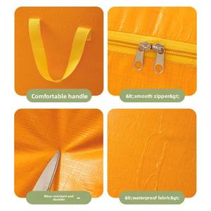 Vibrant Orange Extra-Large <b>Moving</b> & Storage Bag Tote - Product Image 4