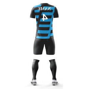 Sports Men Training Kids Sizes Summer <b>Soccer</b> Uniform Kits Multi Color Sublimation Pattern Rugby Uniform Kits Vintage Sets - Product Image 3