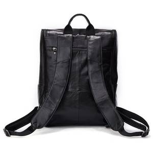 กระเป๋าแล็ปท็อปหนังแท้กันน้ำสุดหรู ป้องกันการโจรกรรม สไตล์วินเทจ กระเป๋าเดินทางแบบสะพายหลัง หนังแท้ ช่องใส่ของหลายช่อง รุ่น LBP-0394 - Product Image 4