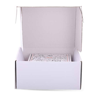 Vente en gros de boîtes à cupcakes avec fenêtre, capacité 12 cupcakes |   Boîte d'emballage pour muffins en carton blanc, boîte de boulangerie, durable, logo personnalisé, écologique