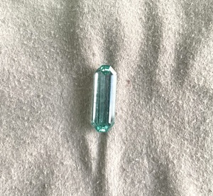 Piedra de Aguamarina Azul Natural de 3.40 Quilates con Corte Octogonal para la Elaboración de Joyería Fina - Product Image 5