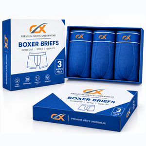 Calzoncillos Boxer de Algodón y Spandex para Hombre, Cintura Personalizable, Fabricante de Ropa Interior - Product Image 4