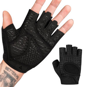 Guantes de Gimnasio al por Mayor con Logotipo Personalizado, Antideslizantes, Transpirables, para Fisicoculturismo, Entrenamiento, Correr, Ciclismo, con Soporte para Muñeca - Product Image 1