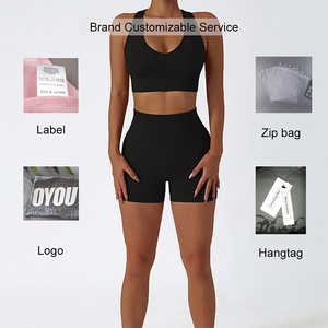 Conjunto Deportivo de 2 Piezas para Mujer 2026, Transpirable, de Secado Rápido, Top de Yoga con Espalda Descubierta y Leggings - Product Image 6