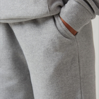 Ensemble de survêtement 2 pièces personnalisé en molleton de coton épais 500 GSM pour femme : sweat à capuche oversize style streetwear et pantalon de jogging ample